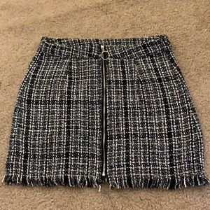 Shein tweed skirt